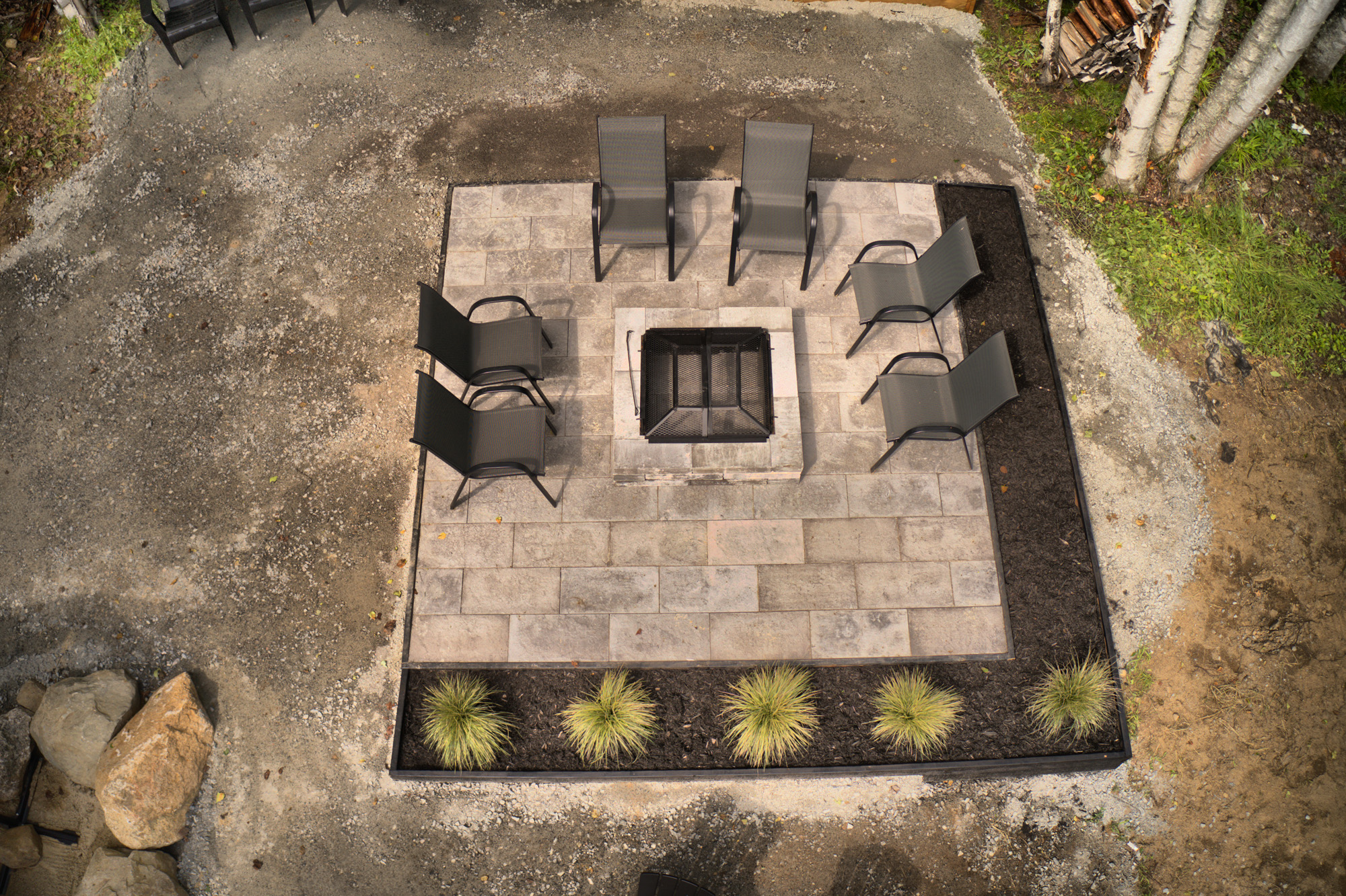 Pond, Beach, Firepit